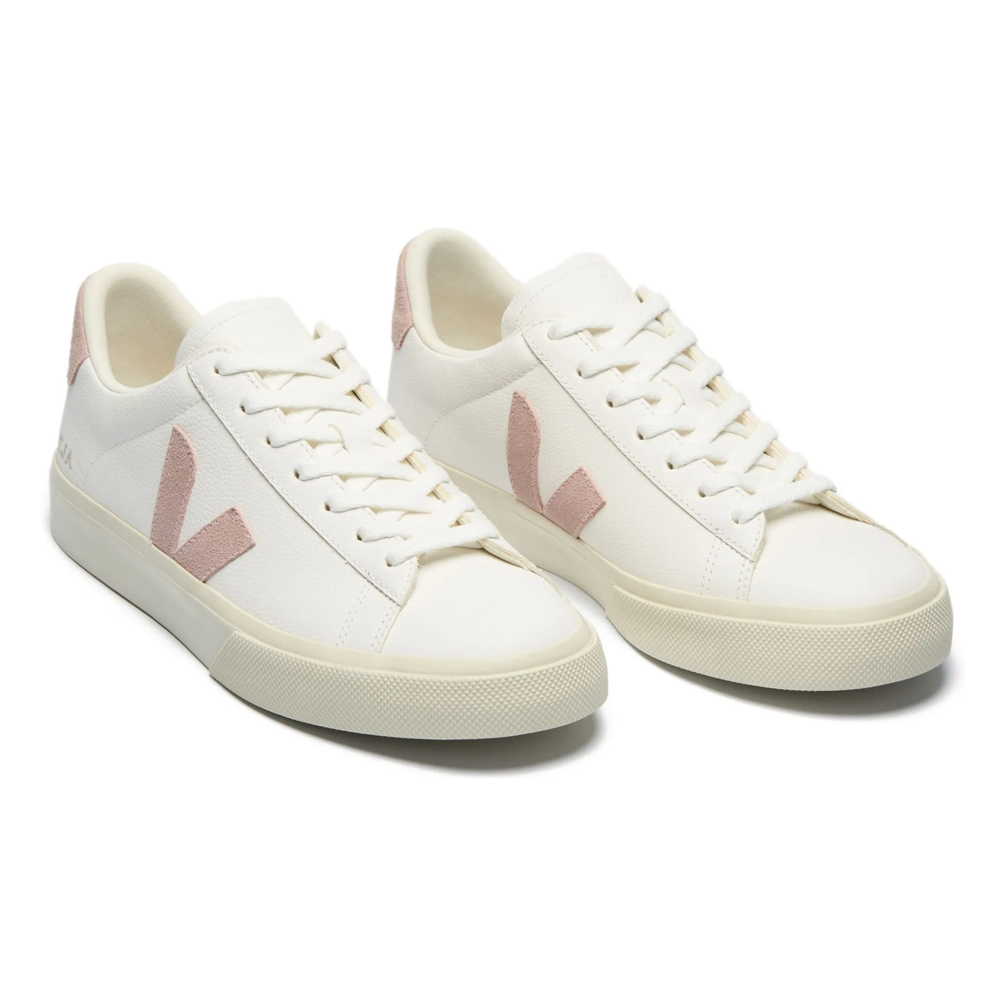 Baskets Campo Cuir | Vieux Rose- Image produit n°2