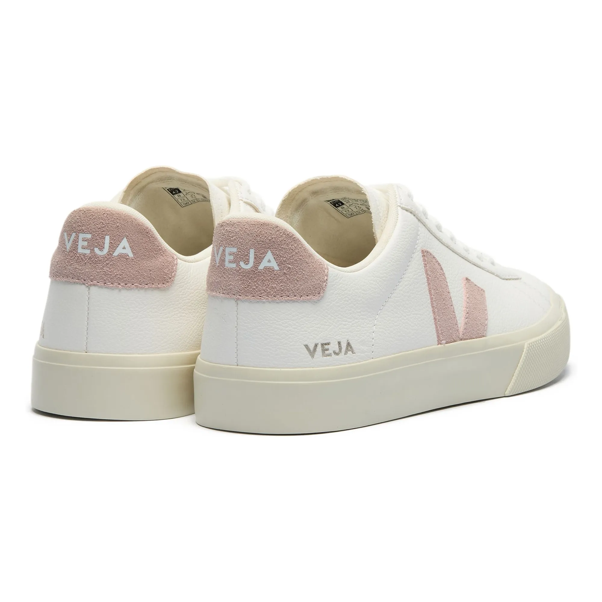 Baskets Campo Cuir | Vieux Rose- Image produit n°1