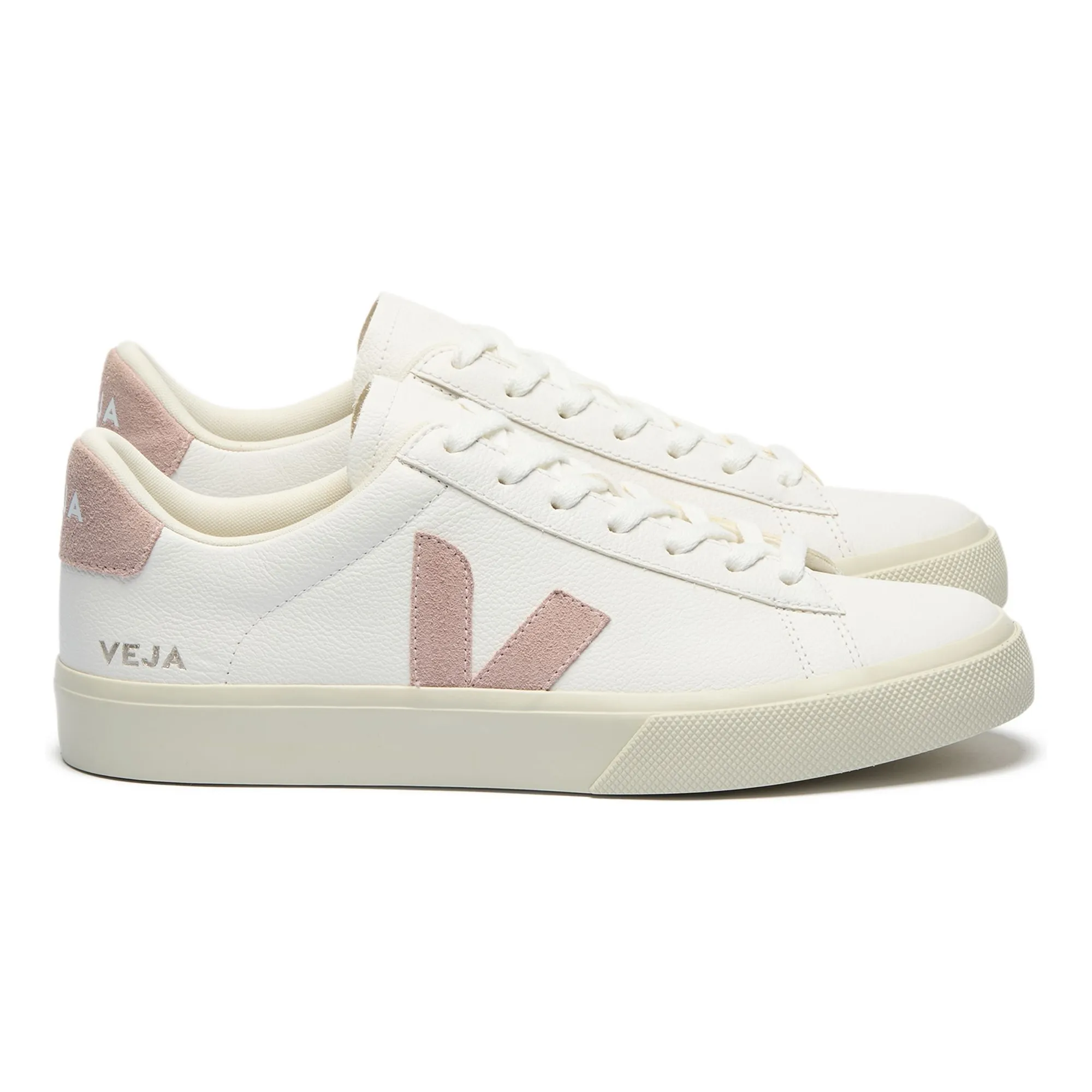 Baskets Campo Cuir | Vieux Rose- Image produit n°0
