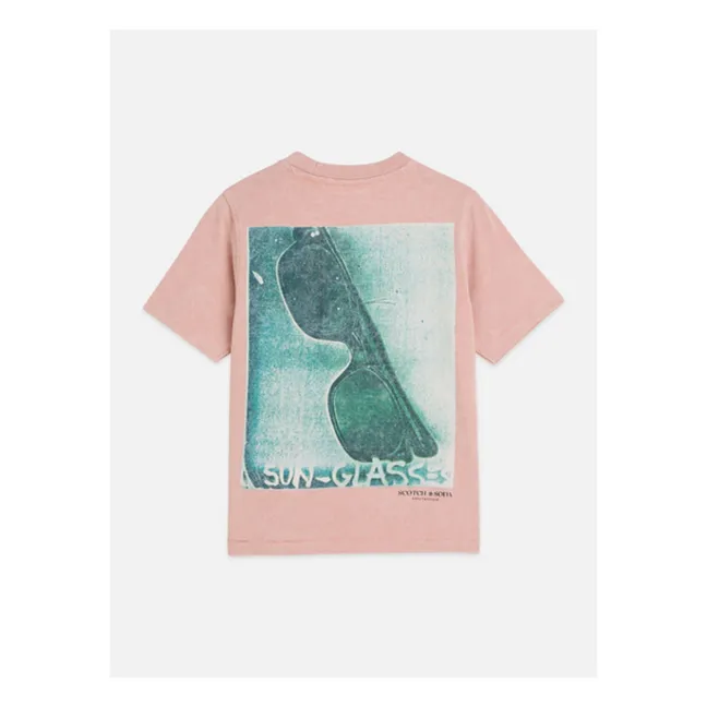 Camiseta Basquiat Artwork | Rosa Pálido