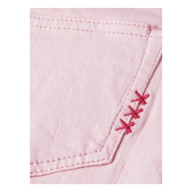 Jupe Denim | Rose pâle