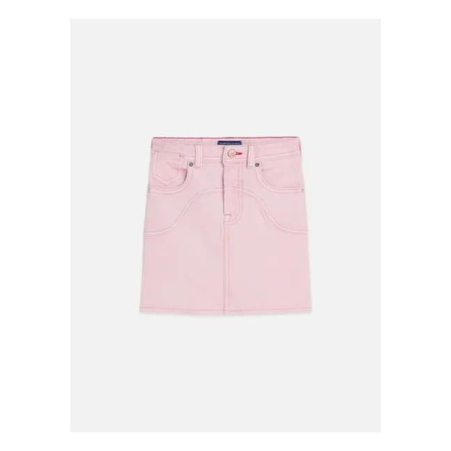 Jupe Denim | Rose pâle