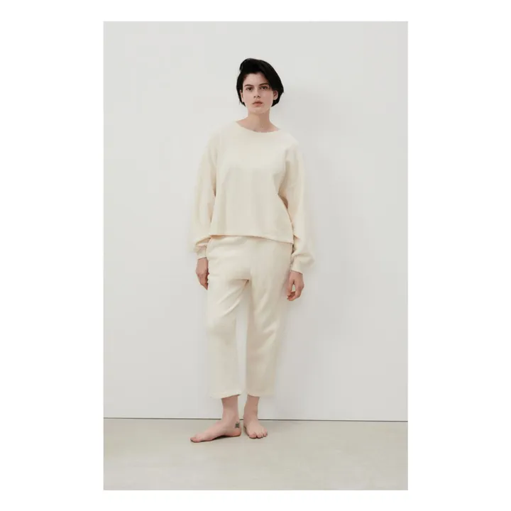 Sudadera de algodón orgánico Bobypark | Crudo- Imagen del producto n°2