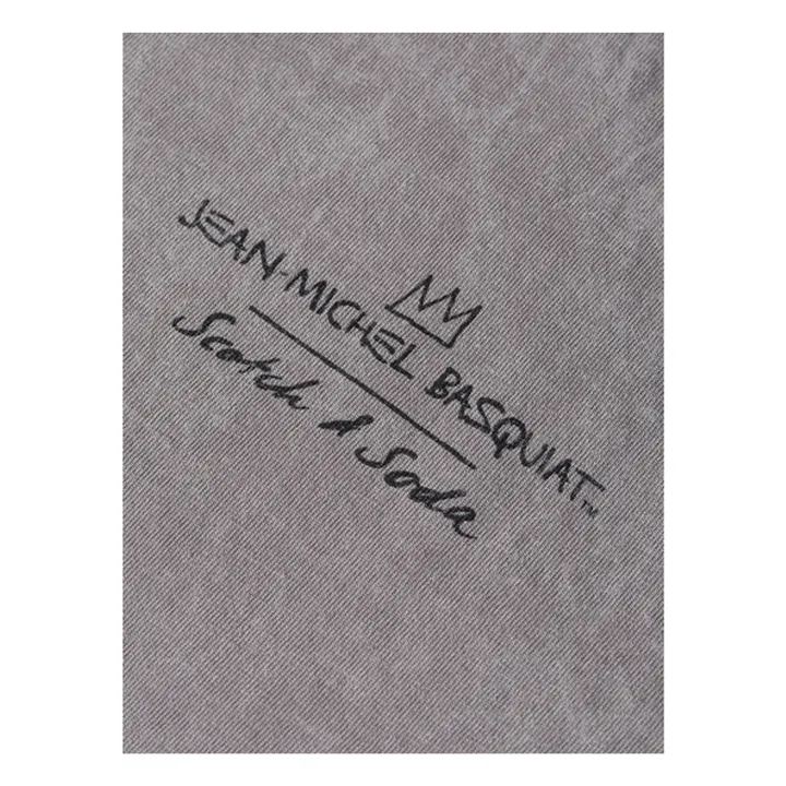 Camiseta Basquiat Artwork | Gris- Imagen del producto n°2