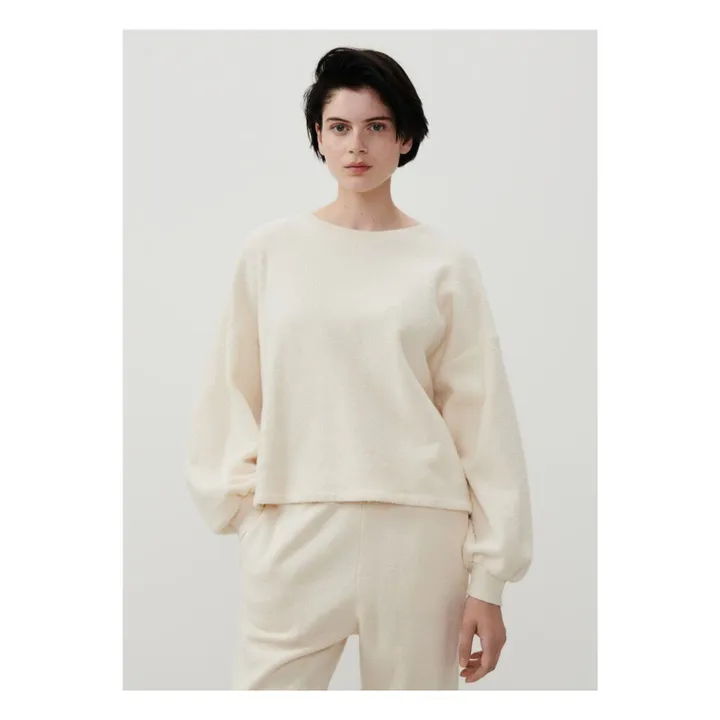 Sudadera de algodón orgánico Bobypark | Crudo- Imagen del producto n°1