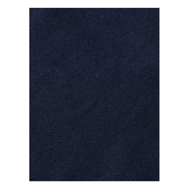 Short Jogger Logo Badge | Bleu marine
