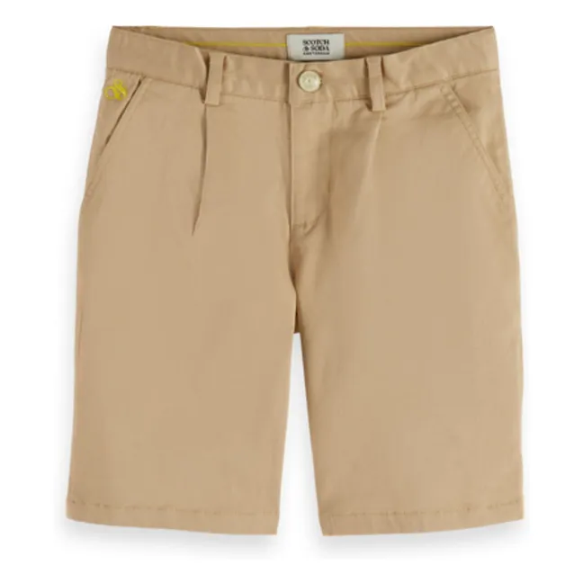 Pantalones cortos chinos clásicos  | Beige