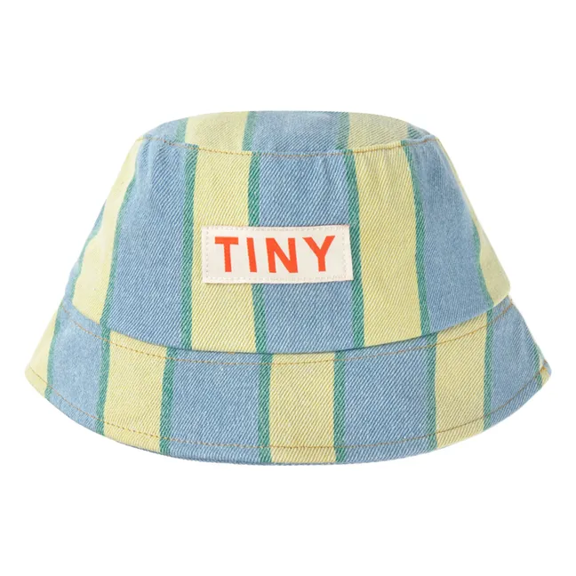 Striped Bob | Light blue