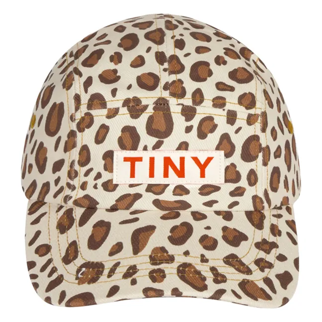 Gorra de leopardo | Blanco