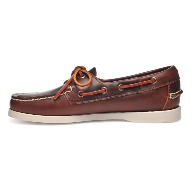 Docksides Portland Waxed Mokassins  | Braun