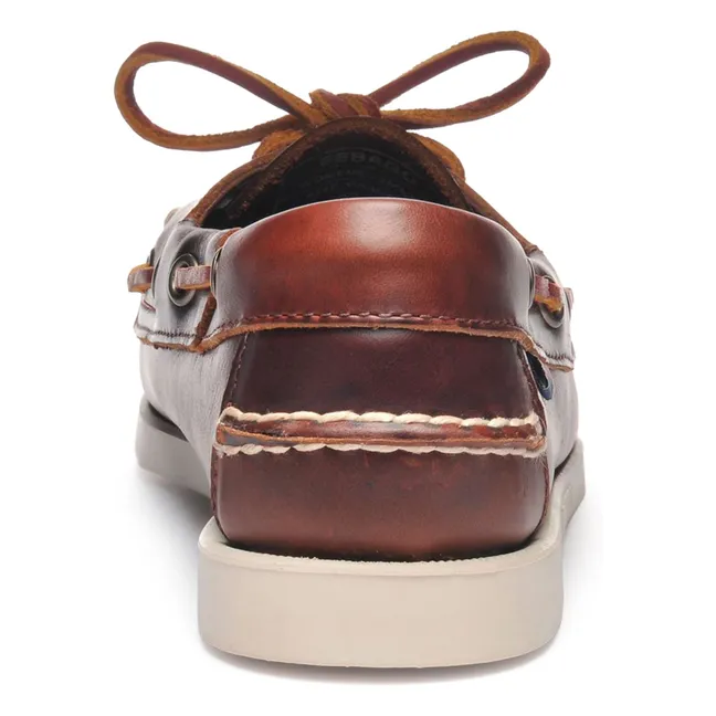 Docksides Portland Waxed Mokassins  | Braun
