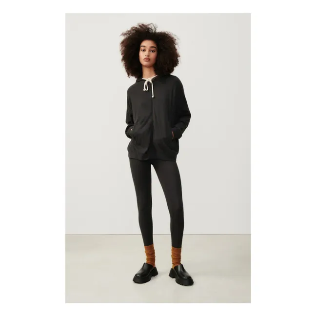 Hoodie mit Reißverschluss Ypawood | Kohle