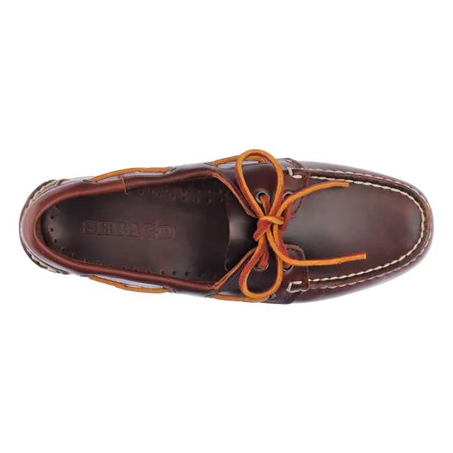 Docksides Portland Waxed Mokassins  | Braun