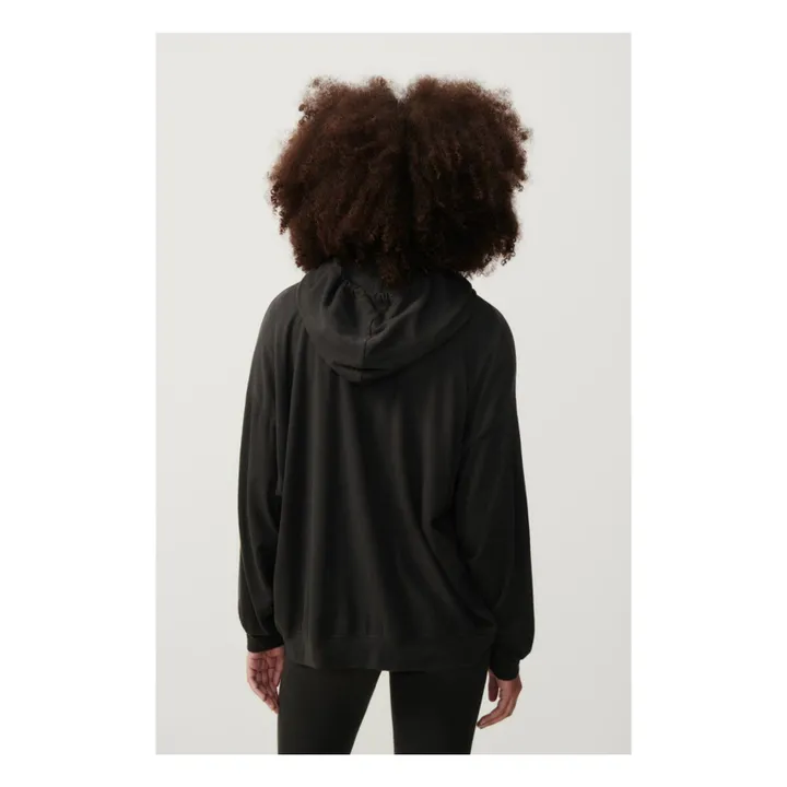 Sweat Zippé Ypawood | Carbone- Image produit n°6