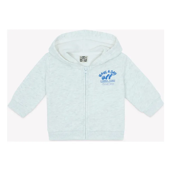 Sweat Capuche Chiné Lu Dayoff | Gris