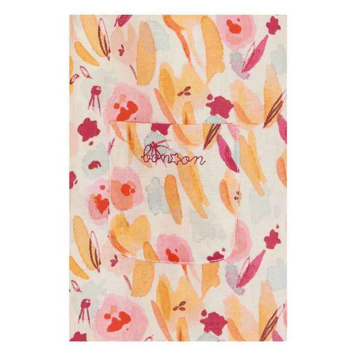 Blusa Nuage Fleurie | Crudo- Imagen del producto n°1