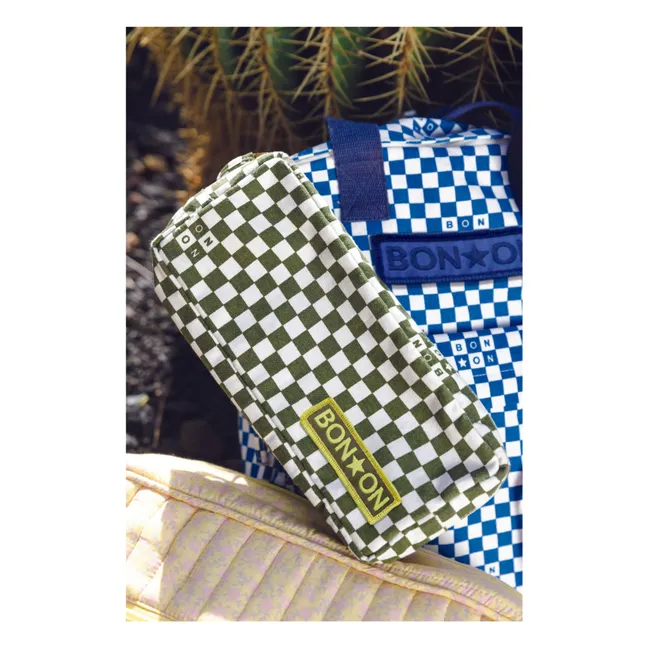 Kit escolar Carreaux | Kaki