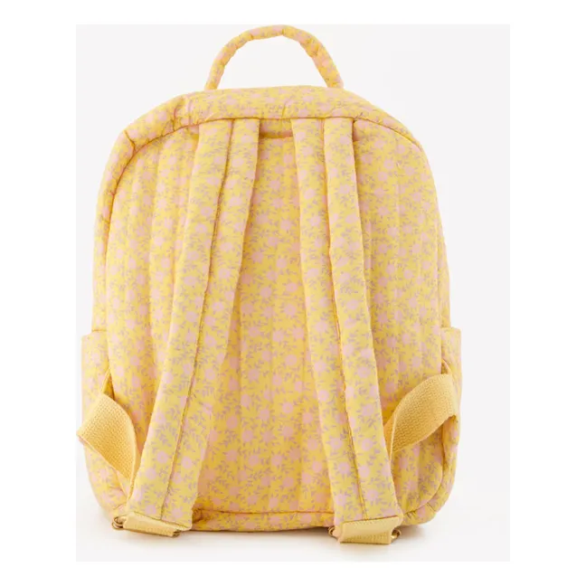 Sac à Dos PM Fleuri | Jaune