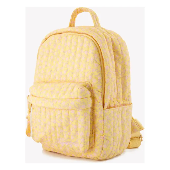 Sac à Dos PM Fleuri | Jaune