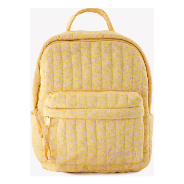Sac à Dos PM Fleuri | Jaune