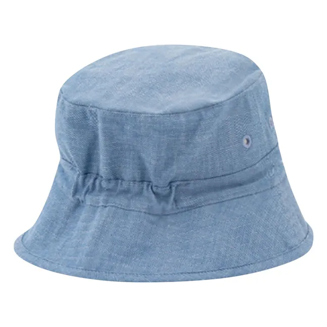 Hut Piob Chambray Bio-Baumwolle | Blau