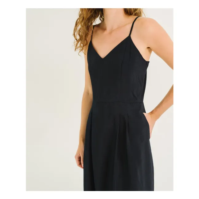 Caron dress | Midnight blue