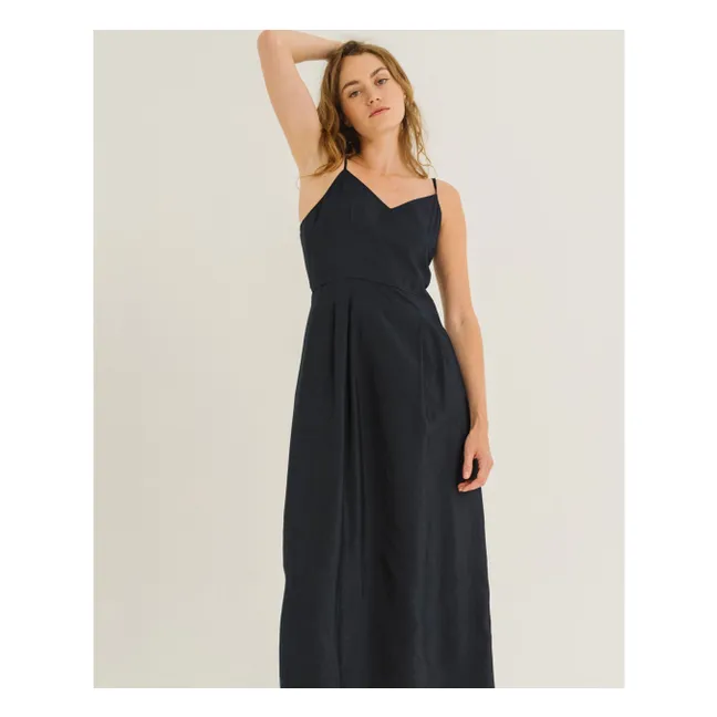 Vestido Caron | Azul Noche