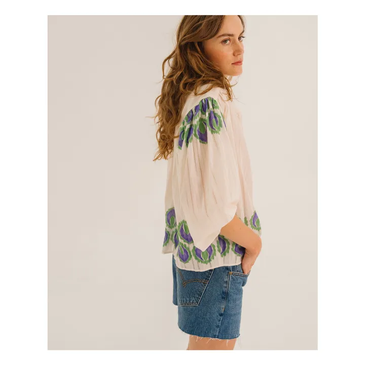 Blusa Candide | Azul- Imagen del producto n°3
