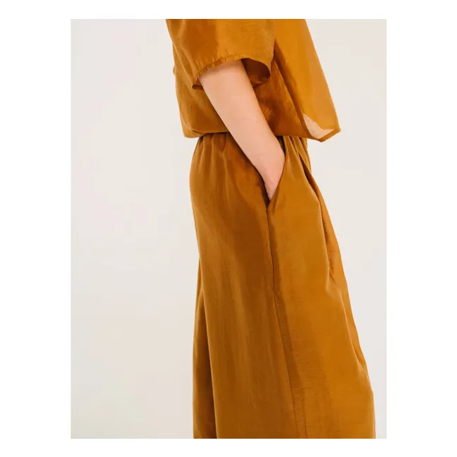 Ediz pants | Copper red