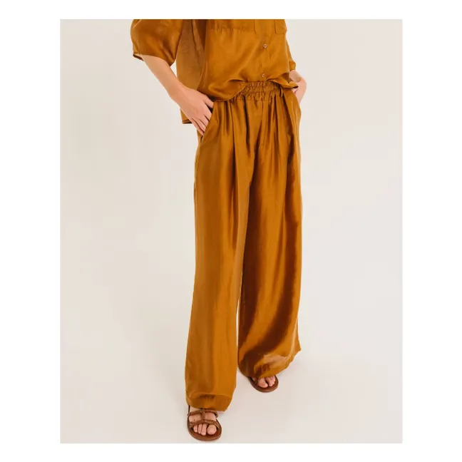 Ediz pants | Copper red