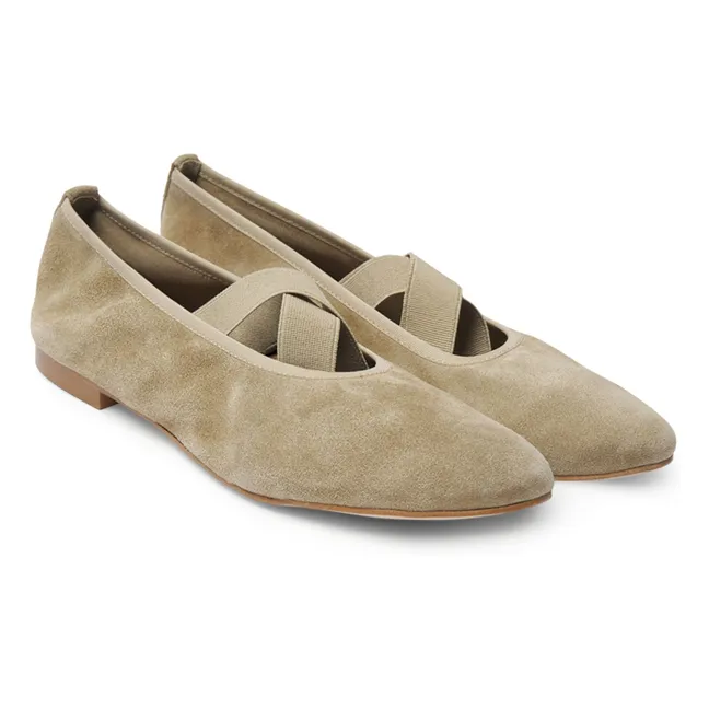 Bettina Bailarinas ante | Beige