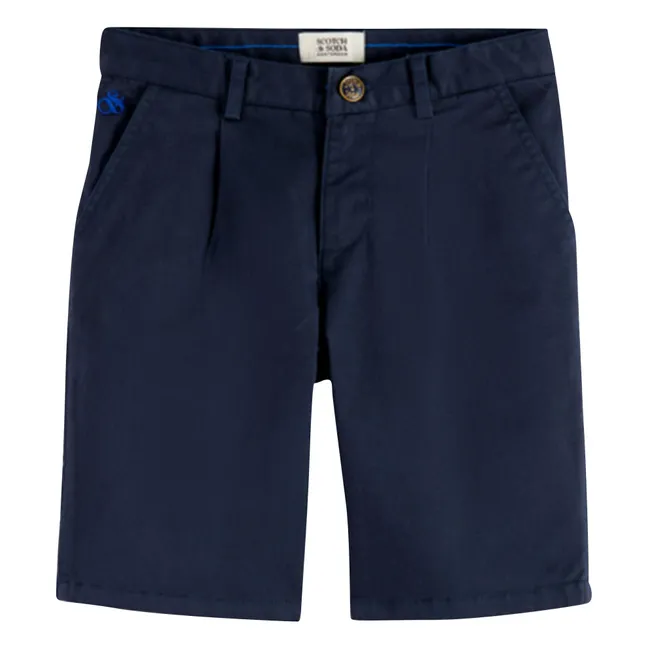 Pantalones cortos chinos clásicos  | Azul Marino