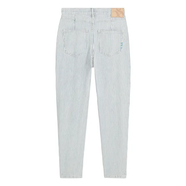 Jean Balloon The Flux Striped | Blue