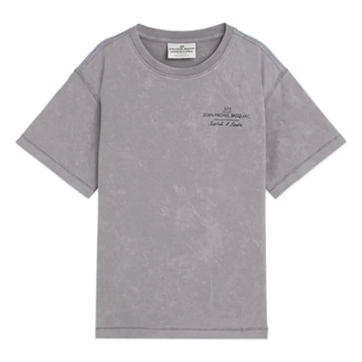 Camiseta Basquiat Artwork | Gris- Imagen del producto n°1