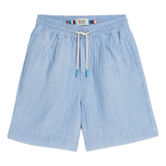 Short Chambray | Bleu Clair