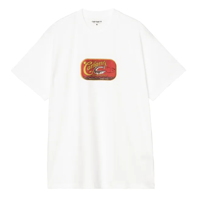 Camiseta Sardinas | Blanco