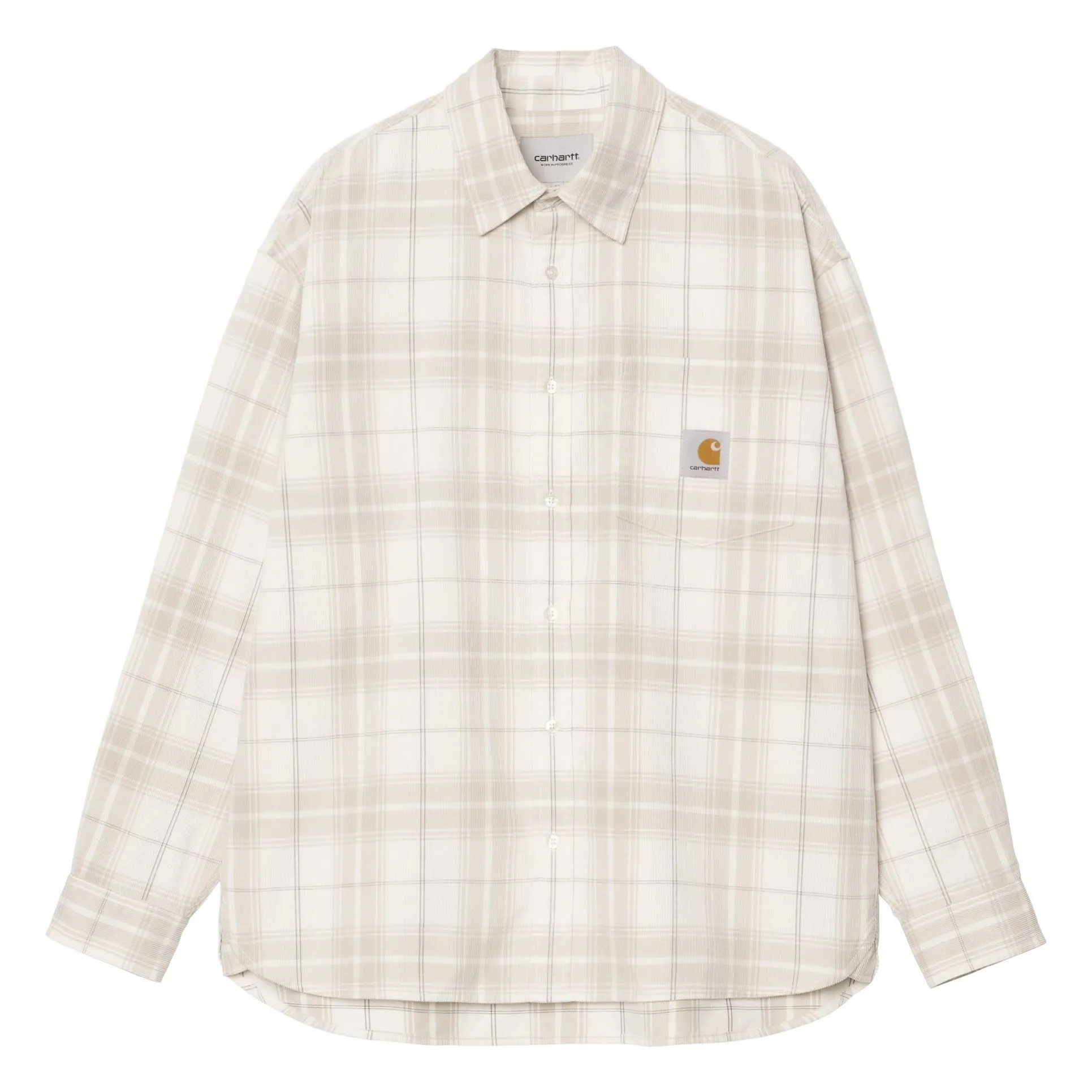 Carhartt Wip Beige Wilber Carreaux Shirt