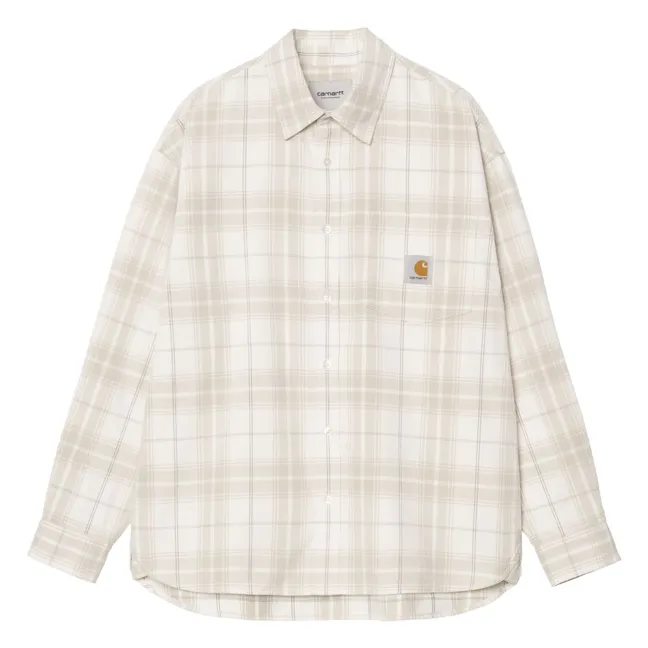 Wilber Carreaux shirt | Beige