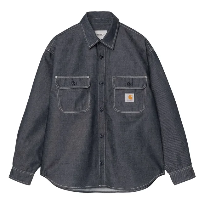 Tigan shirt | Vintage blue denim