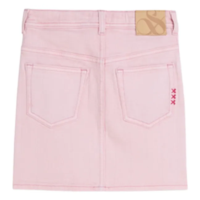 Jupe Denim | Rose pâle