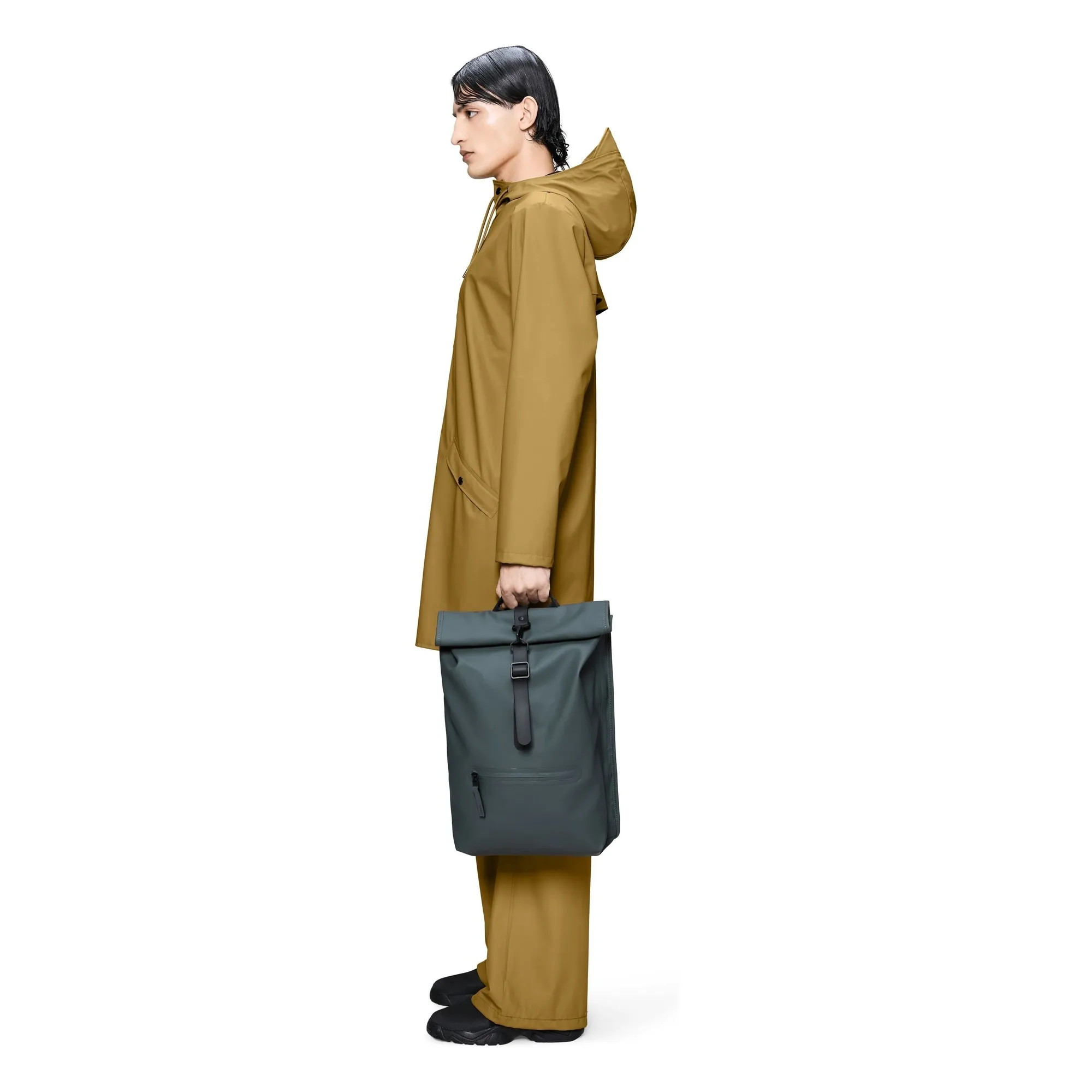 Sac à dos Rolltop W3 | Gris foncé- Image produit n°2
