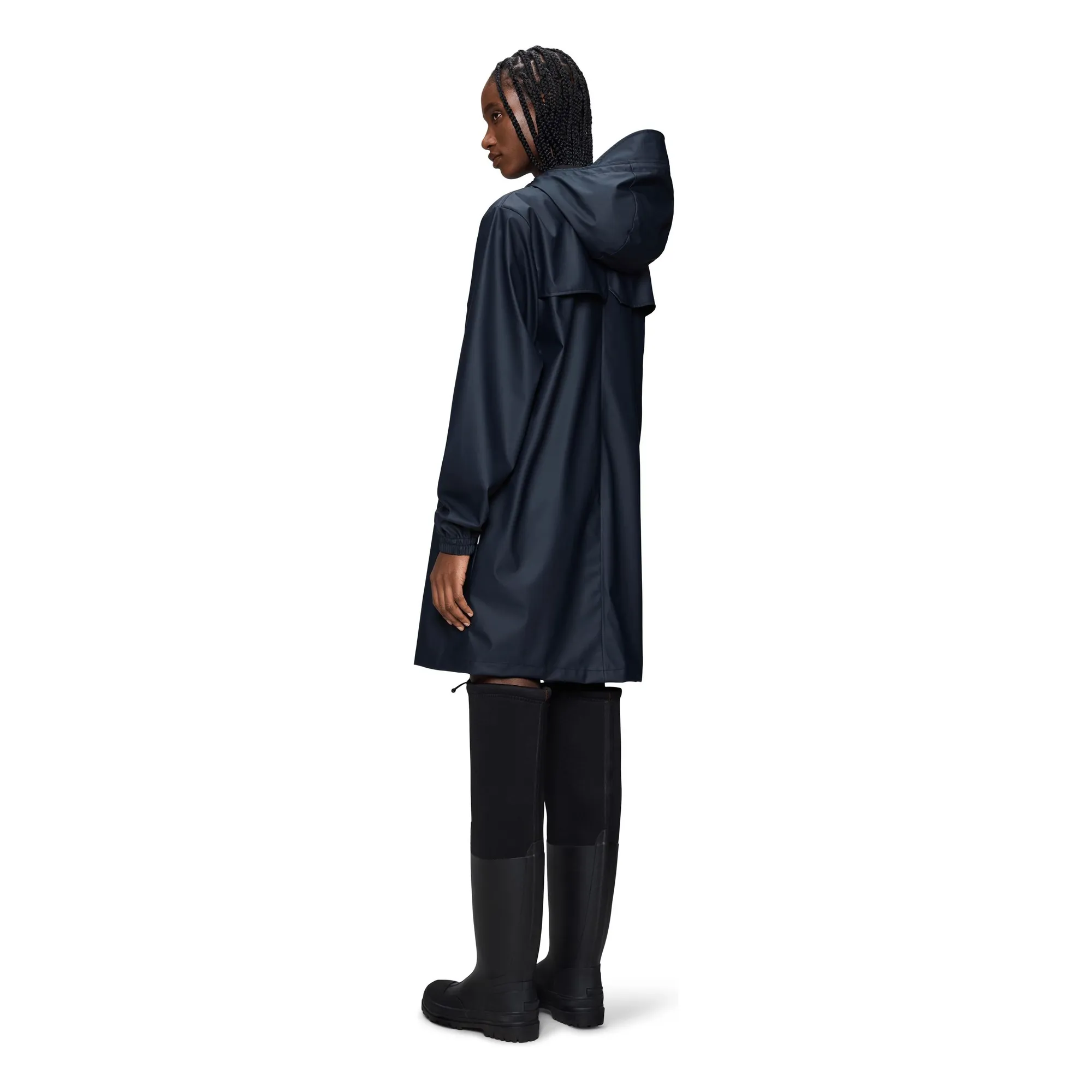Veste Longue Storm Breaker W3 | Bleu marine- Image produit n°6