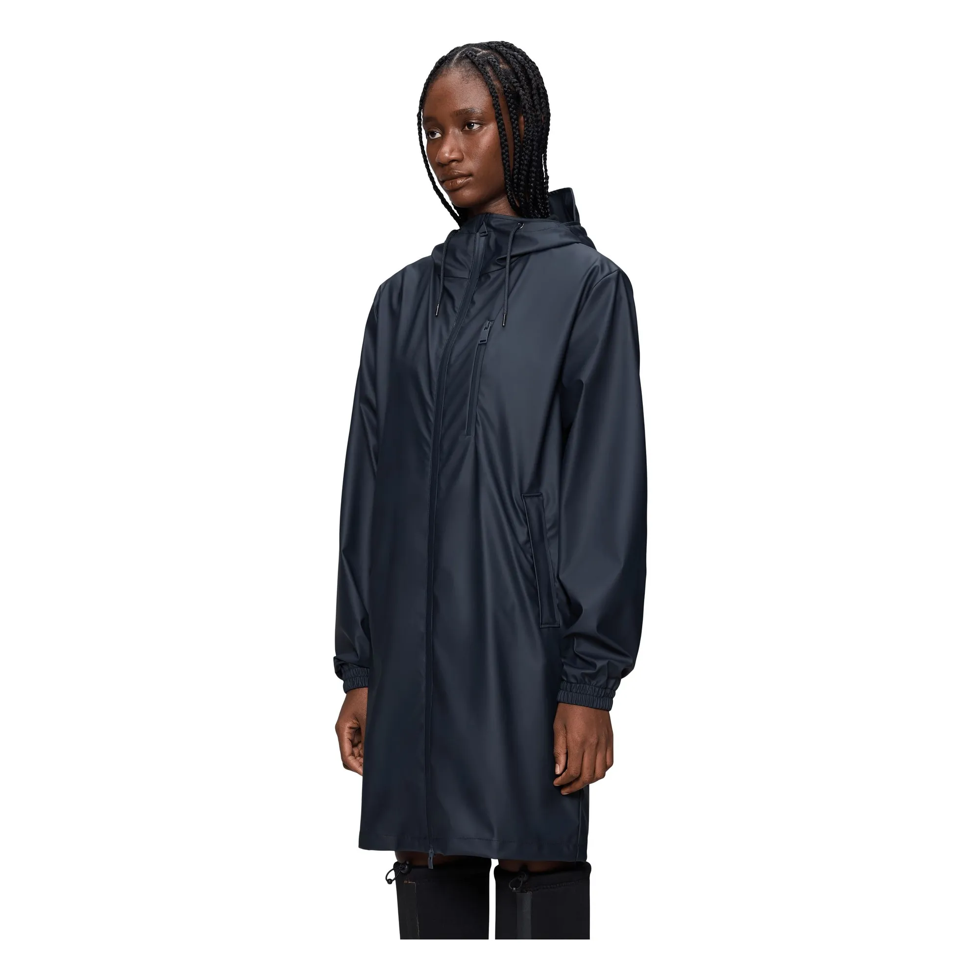 Veste Longue Storm Breaker W3 | Bleu marine- Image produit n°5