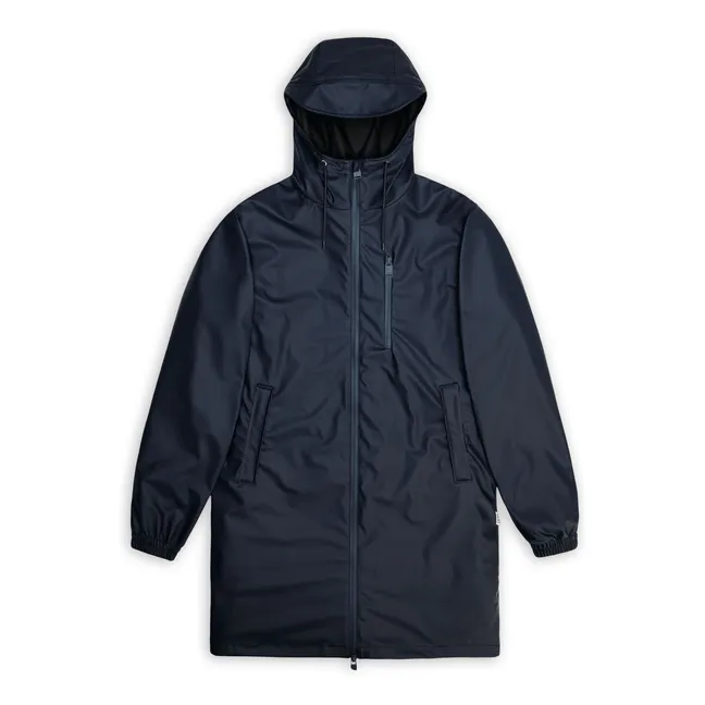 Storm Breaker W3 Long Jacket | Navy blue