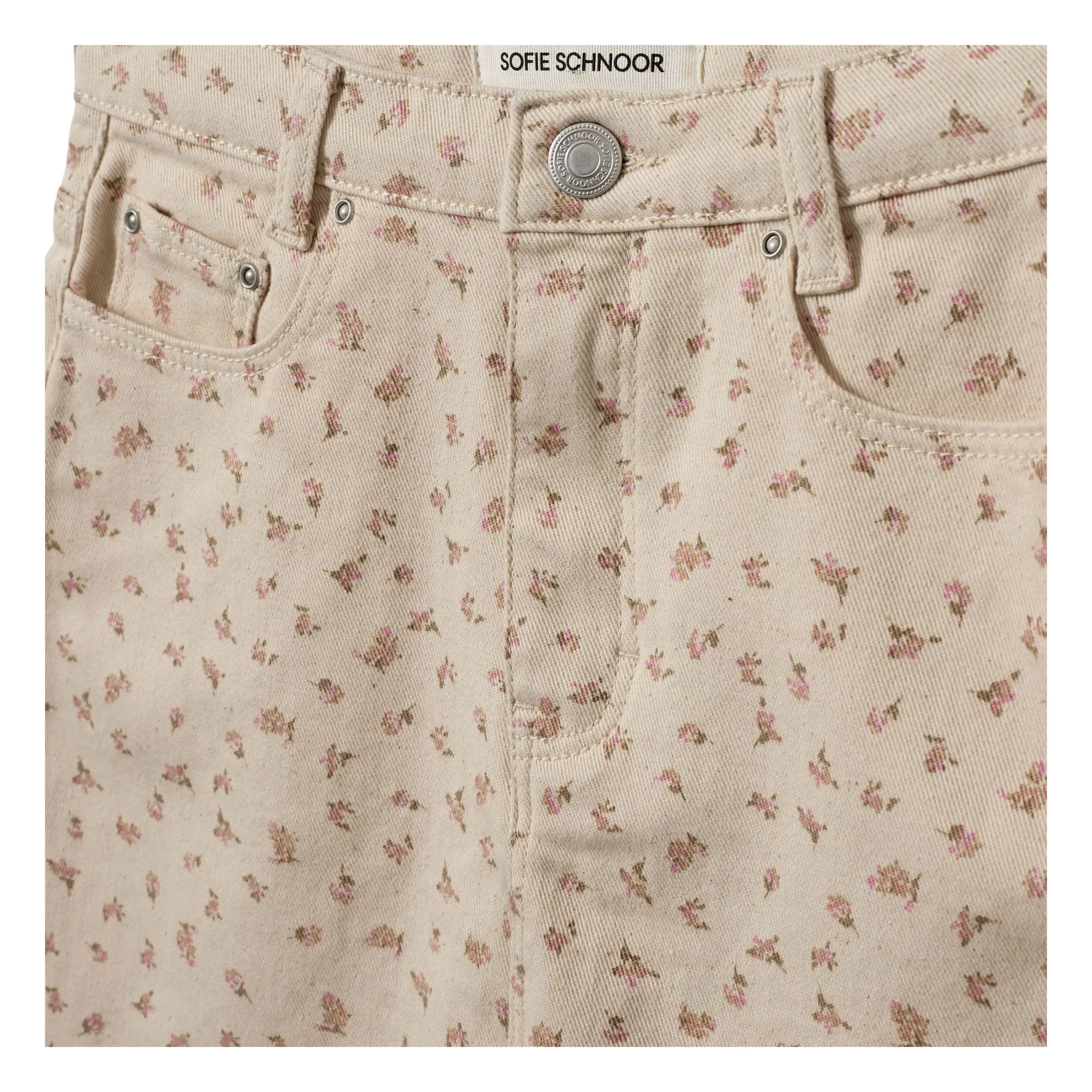 Cally Short Skirt | Beige- Product image n°1