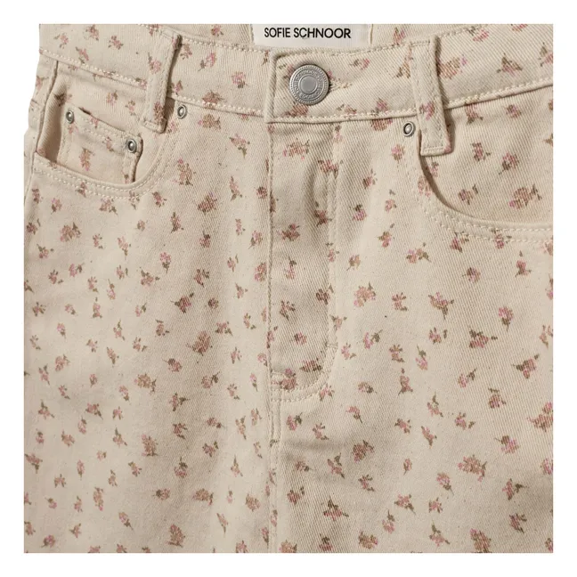 Cally Short Skirt | Beige