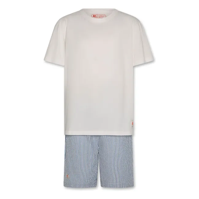 Pijama de rayas Le Pajama | Azul