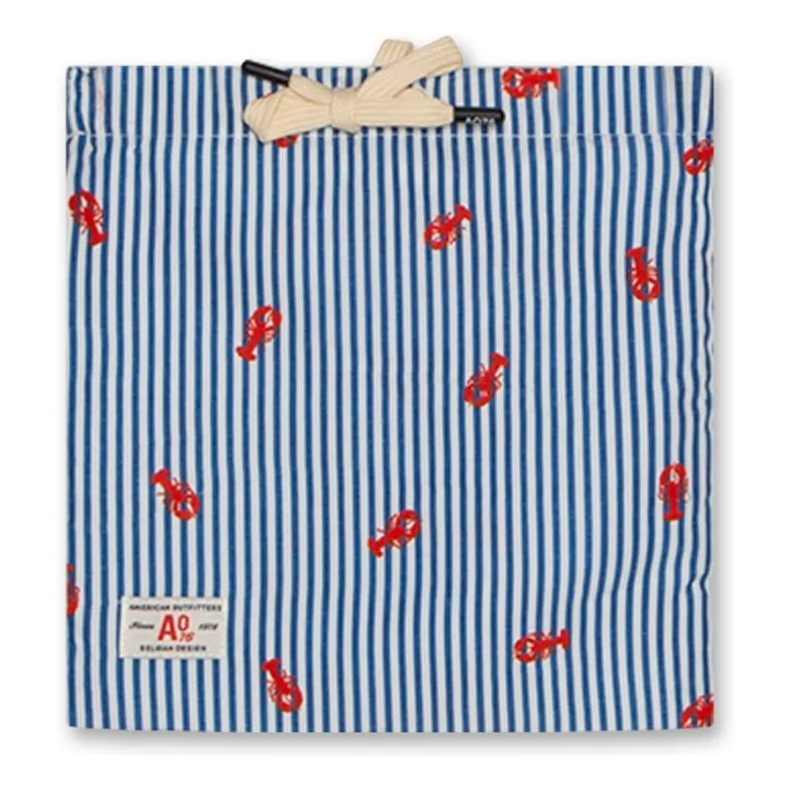 Shorts de baño a rayas Toni Lobster | Azul- Imagen del producto n°2
