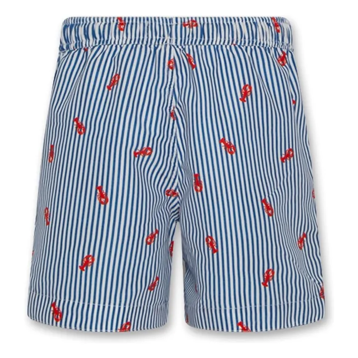 Shorts de baño a rayas Toni Lobster | Azul- Imagen del producto n°1