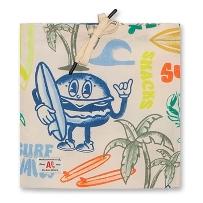 Pantaloncini da bagno Toni Burger | Ecru